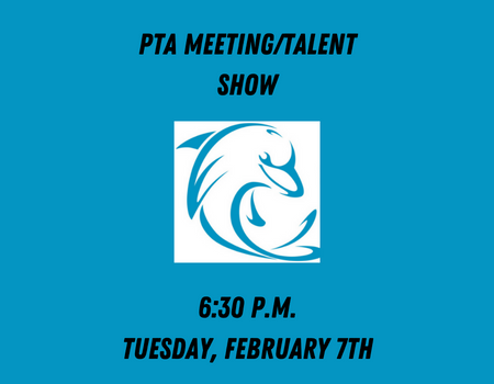  February PTA Meeting/Talent Show 6 pm February 7, Links to News Story, Opens in Same Window